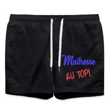 MISTRESS - Swim Trunks - black - Front - AI Model Male 185 light (185cm)