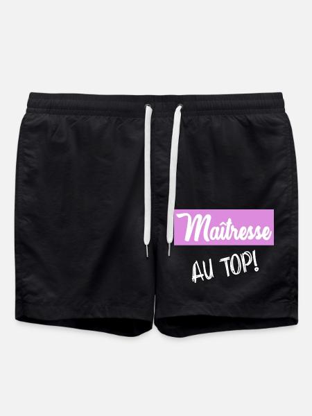 MERCI. MAÎTRESSE - Short de bain - noir