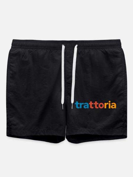 Trattoria - Badeshorts - Schwarz