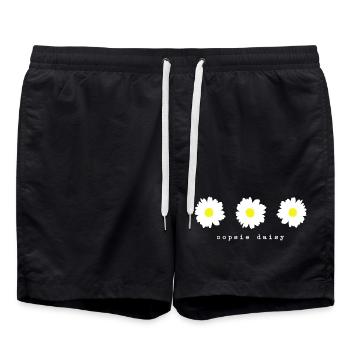 oopsie daisy.² - Badeshorts - Schwarz - Vorne - AI Model Male 185 light (185cm)