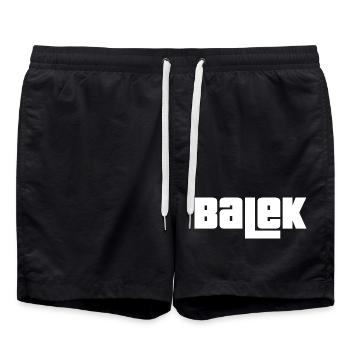 Balek - Short de bain - noir - Devant - AI Model Male 185 light (185cm)