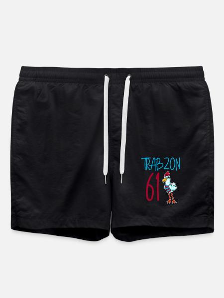 Trabzon 61 Turkey city - Swim Trunks - black