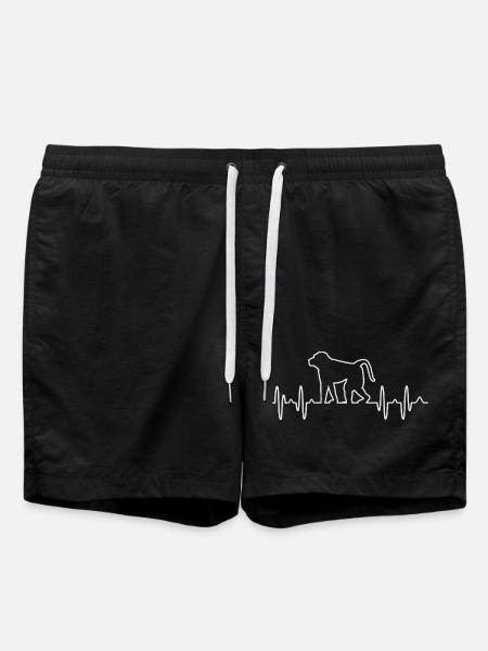 Affe - Badeshorts - Schwarz