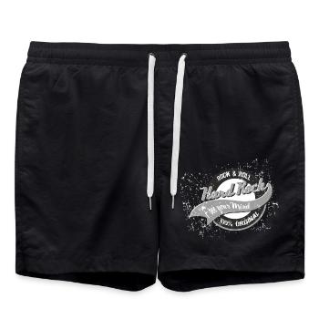 Hard Rock - Badeshorts - Schwarz - Vorne - AI Model Male 185 light (185cm)