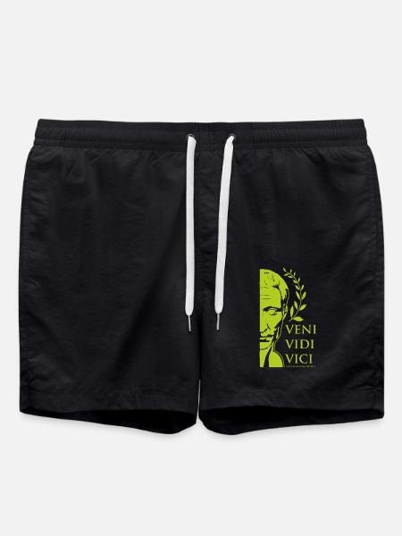 César vert - Short de bain - noir
