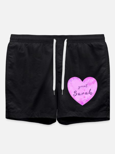 Sarah - Badeshorts - Schwarz