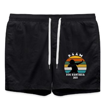 Kids Big Brother 2025 Annonce Cadeau Dab - Short de bain - noir - Devant - AI Model Male 185 light (185cm)