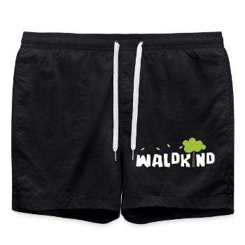 Waldkind - Badeshorts - Schwarz - Vorne - AI Model Male 185 light (185cm)