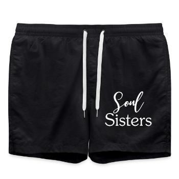 Soul Sisters - Short de bain - noir - Devant - AI Model Male 185 light (185cm)