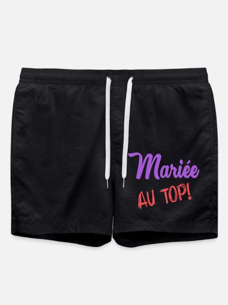MARIEE - Short de bain - noir