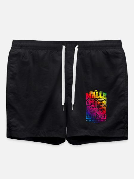 Malle 26 Trikot Bunt Mallorca - Badeshorts - Schwarz