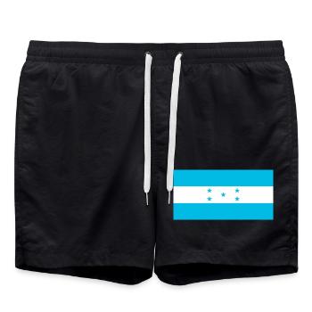 Honduras - Badeshorts - Schwarz - Vorne - AI Model Male 185 light (185cm)