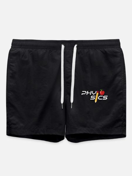 physicist - Swim Trunks - black