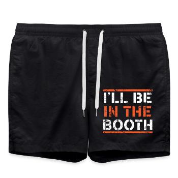 Autolackierer Nur wenige können, was ich kann - Badeshorts - Schwarz - Vorne - AI Model Male 185 light (185cm)