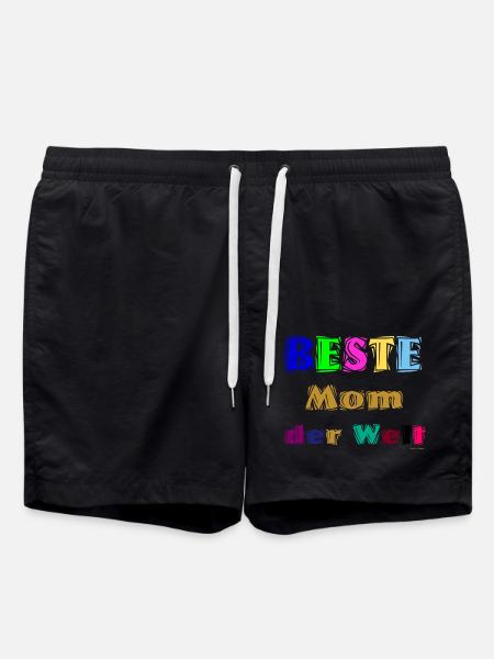Beste Mutter der Welt - Badeshorts - Schwarz