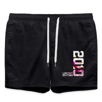 LIMITED EDITION 2010 16TH BIRTHDAY - Swim Trunks - black - Front - AI Model Male 185 light (185cm)