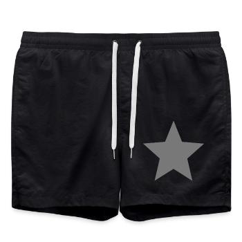 étoile - Short de bain - noir - Devant - AI Model Male 185 light (185cm)