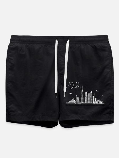 Dubai Vereinigte Arabische Emirate The Palm - Badeshorts - Schwarz