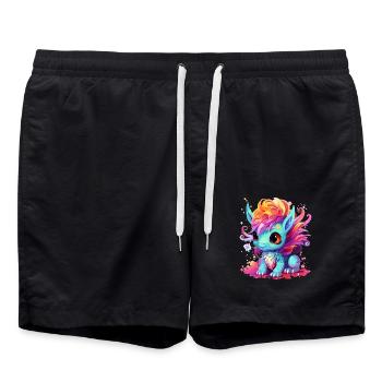 Cutiepie Draco - Badeshorts - Schwarz - Vorne - AI Model Male 185 light (185cm)
