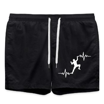 Passion Klettern - Badeshorts - Schwarz - Vorne - AI Model Male 185 light (185cm)