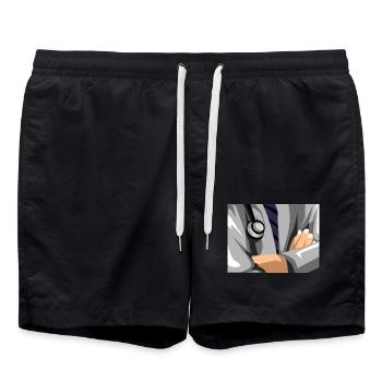 Furchtloser Arzt Rettungsdienst - Badeshorts - Schwarz - Vorne - AI Model Male 185 light (185cm)