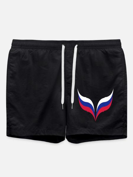 триколоре Россия - Badeshorts - Schwarz