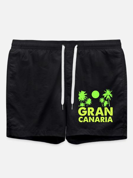 gran_canaria- - Badeshorts - Schwarz