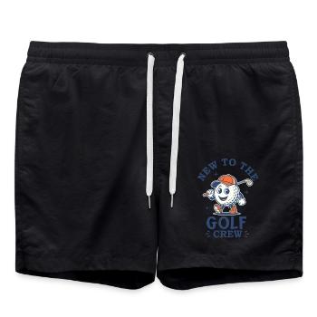 Golf Crew Baby - Badeshorts - Schwarz - Vorne - AI Model Male 185 light (185cm)