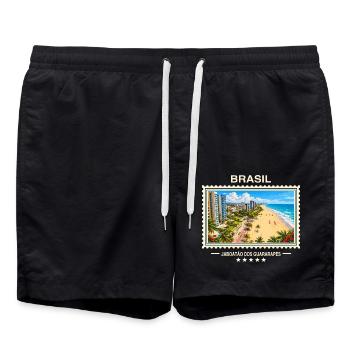 Brasilien Jaboatão dos Guararapes Vintage Reisemar - Badeshorts - Schwarz - Vorne - AI Model Male 185 light (185cm)