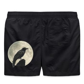 Rabe - Badeshorts - Schwarz - Hinten