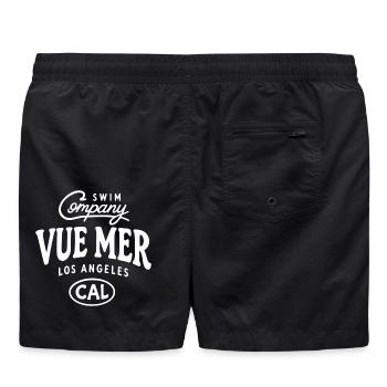 Ocean View CAL Los Angeles - Badeshorts - Schwarz - Hinten