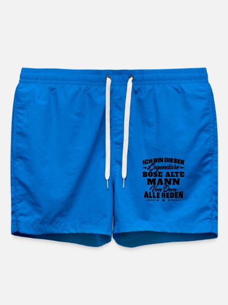 Ich bin dieser legendäre böse alte Mann - Badeshorts - Cobalt blue