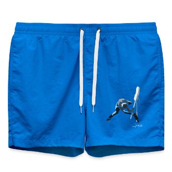 strummer-spread - Short de bain - cobalt blue - Devant - AI Model Male 185 light (185cm)