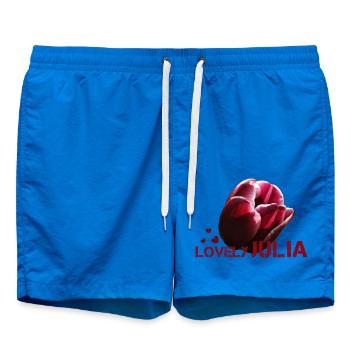 Julia Juliane - Badeshorts - Cobalt blue - Vorne - AI Model Male 185 light (185cm)