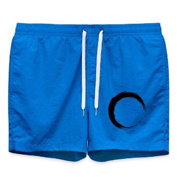 Kreis Schwarz - Badeshorts - Cobalt blue - Vorne - AI Model Male 185 light (185cm)