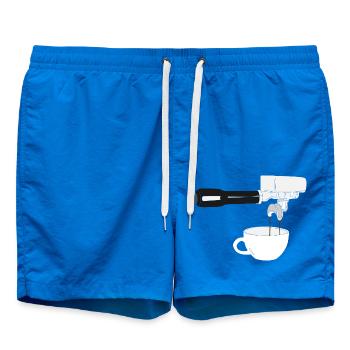Siebträger. - Badeshorts - Cobalt blue - Vorne - AI Model Male 185 light (185cm)