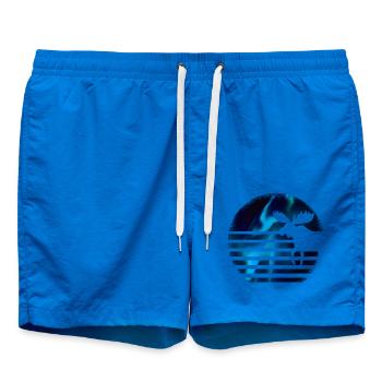 Elch - Badeshorts - Cobalt blue - Vorne - AI Model Male 185 light (185cm)