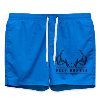 Deer Hunting 3 - Badeshorts - Cobalt blue - Vorne - AI Model Male 185 light (185cm)