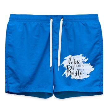 Opa du bist der Beste der Welt - Badeshorts - Cobalt blue - Vorne - AI Model Male 185 light (185cm)