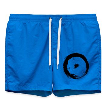 Astronomische Symbole Sonne Symbol Design - Badeshorts - Cobalt blue - Vorne - AI Model Male 185 light (185cm)