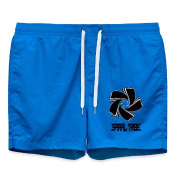 Spiral Tribe - Badeshorts - Cobalt blue - Vorne - AI Model Male 185 light (185cm)