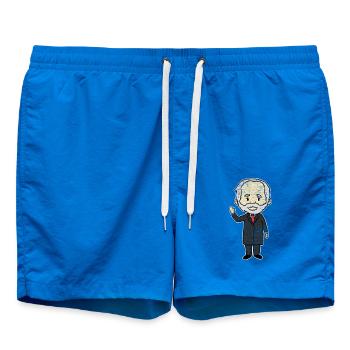 Meisterhafter Tschaikowsky Komponist - Badeshorts - Cobalt blue - Vorne - AI Model Male 185 light (185cm)