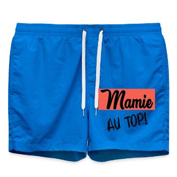MAMIE - Short de bain - cobalt blue - Devant - AI Model Male 185 light (185cm)