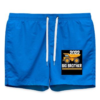 2022 Großer Bruder Radlader - Badeshorts - Cobalt blue - Vorne - AI Model Male 185 light (185cm)
