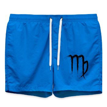 Jungfrau Sternzeichen Virgo Design Symbol 1 - Badeshorts - Cobalt blue - Vorne - AI Model Male 185 light (185cm)