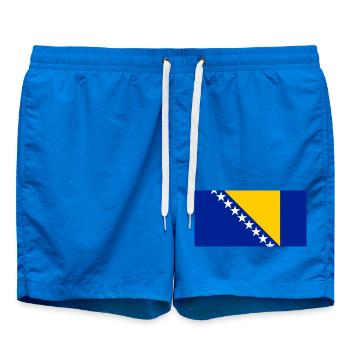 Bosnien und Herzegowina - Badeshorts - Cobalt blue - Vorne - AI Model Male 185 light (185cm)