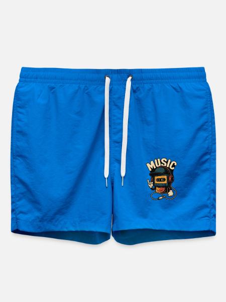 Musik - Badeshorts - Cobalt blue