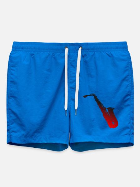 Saxophon - Badeshorts - Cobalt blue