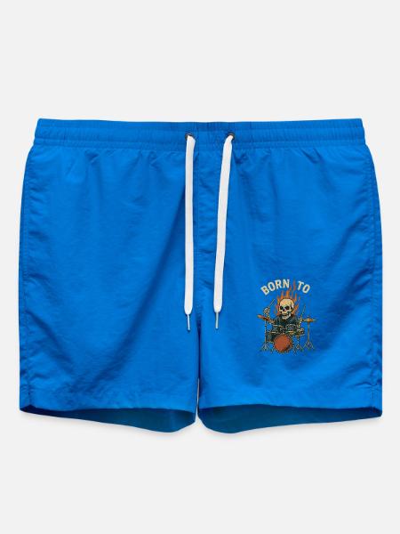 Born To Drum - Badeshorts - Cobalt blue