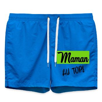 MAMA - Badeshorts - Cobalt blue - Vorne - AI Model Male 185 light (185cm)